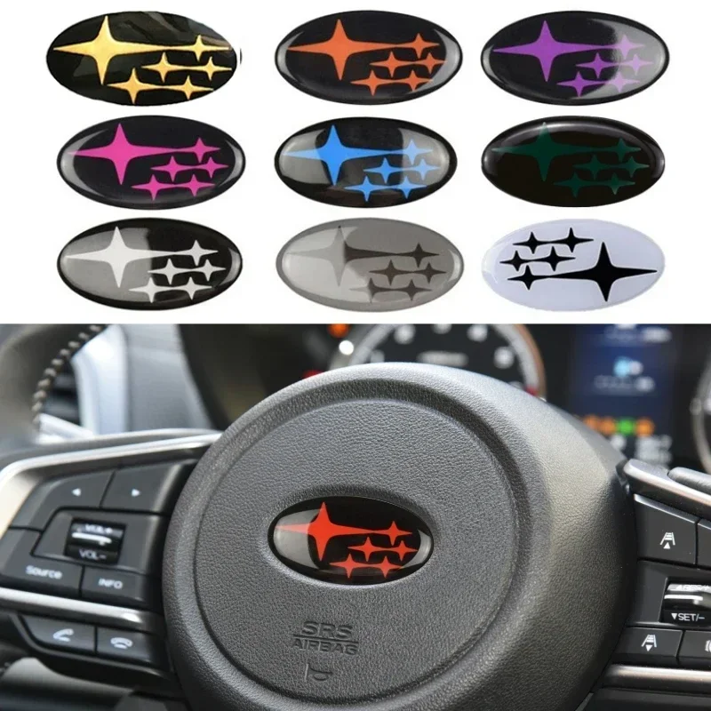 Embroidery Legacy - 58x28MM Car Steering Wheel Cover Logo
