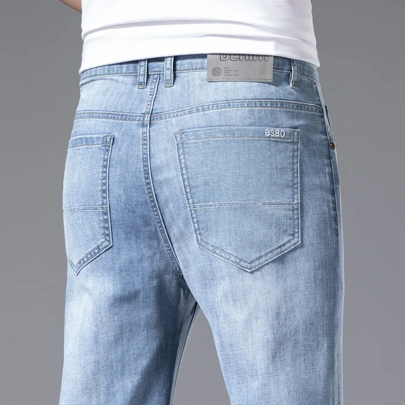Embroidery On Jeans - 2026 Men's New Straight Casual Jeans