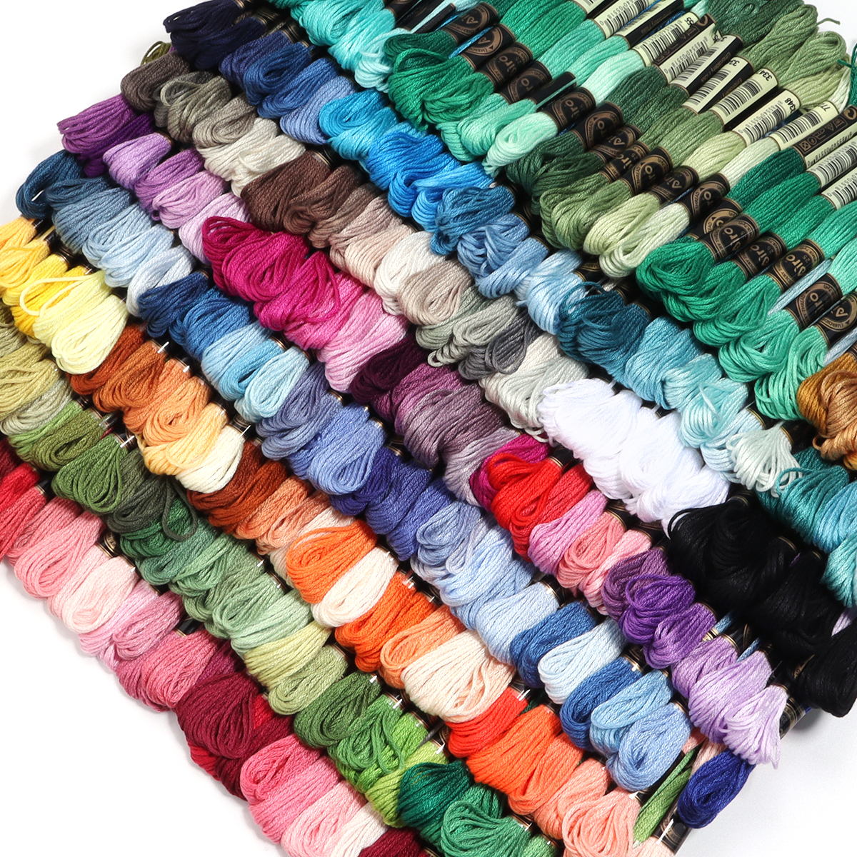 Embroidery Thread - 6Pcs/Lot Multicolor Polyester Embroidery Thread Cross