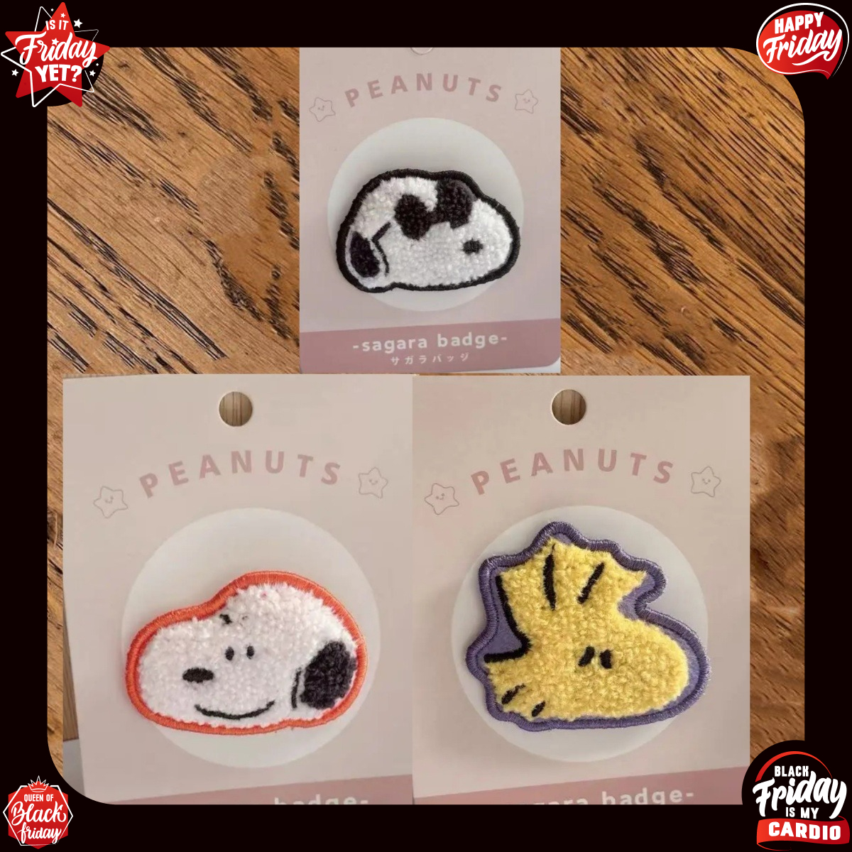 Embroidery Gift Ideas - Cute Snoopy Cartoon Embroidery Badge, Japanese