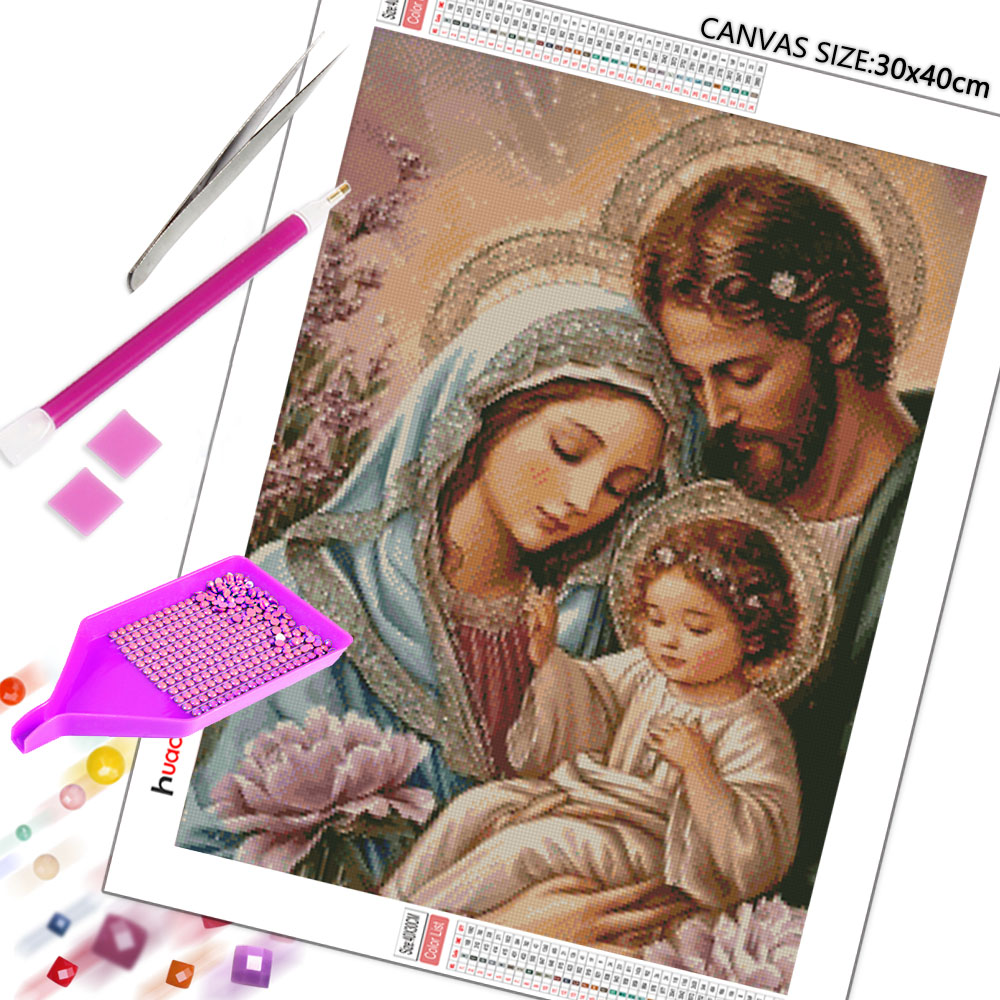 unframe  5D Diamond Painting M - đánh giá và giá Embroidery Jesus