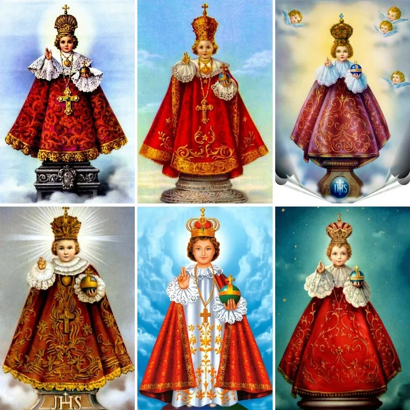 Infant Jesus of Prague Diamond - đánh giá và giá Embroidery Jesus