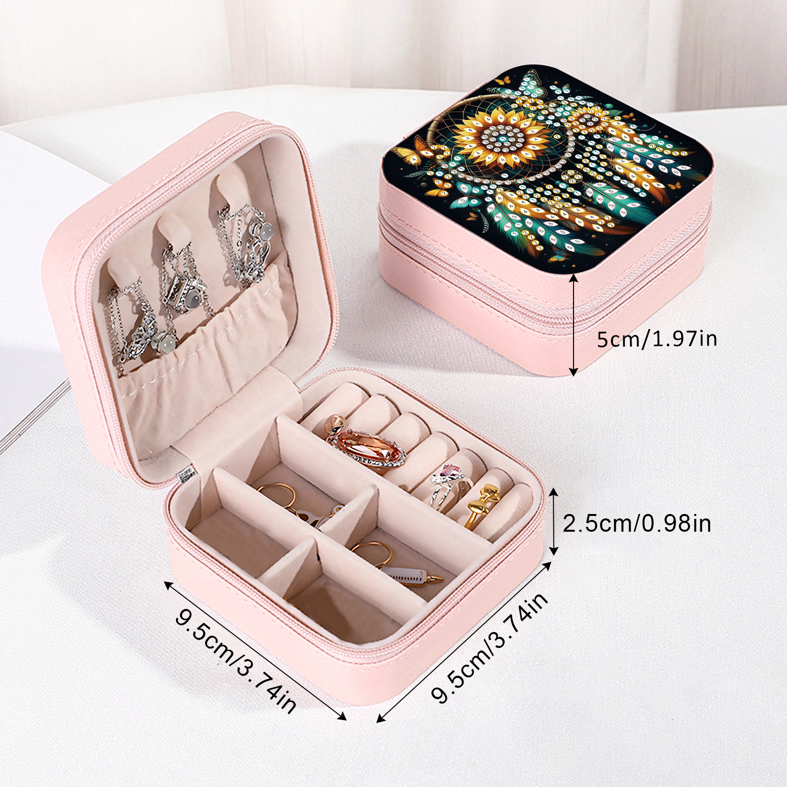 Diamond Painting Jewelry Organ - đánh giá và giá Embroidery Gift Ideas