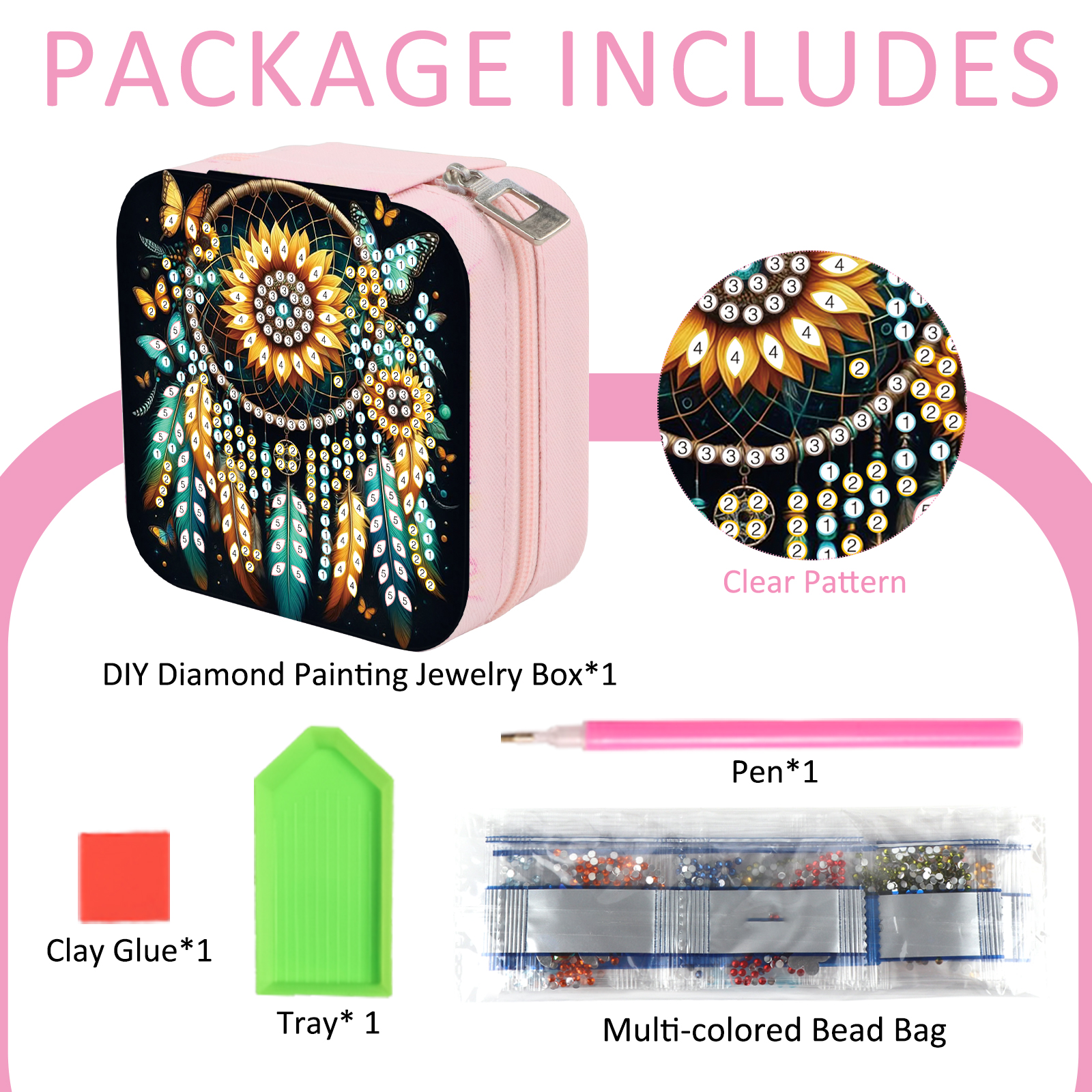 Diamond Painting Jewelry Organ - đánh giá và giá Embroidery Gift Ideas