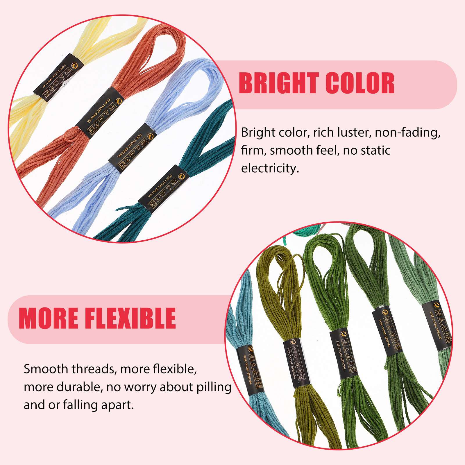 100pcs Embroidery Thread Cross - đánh giá và giá Embroidery H&M