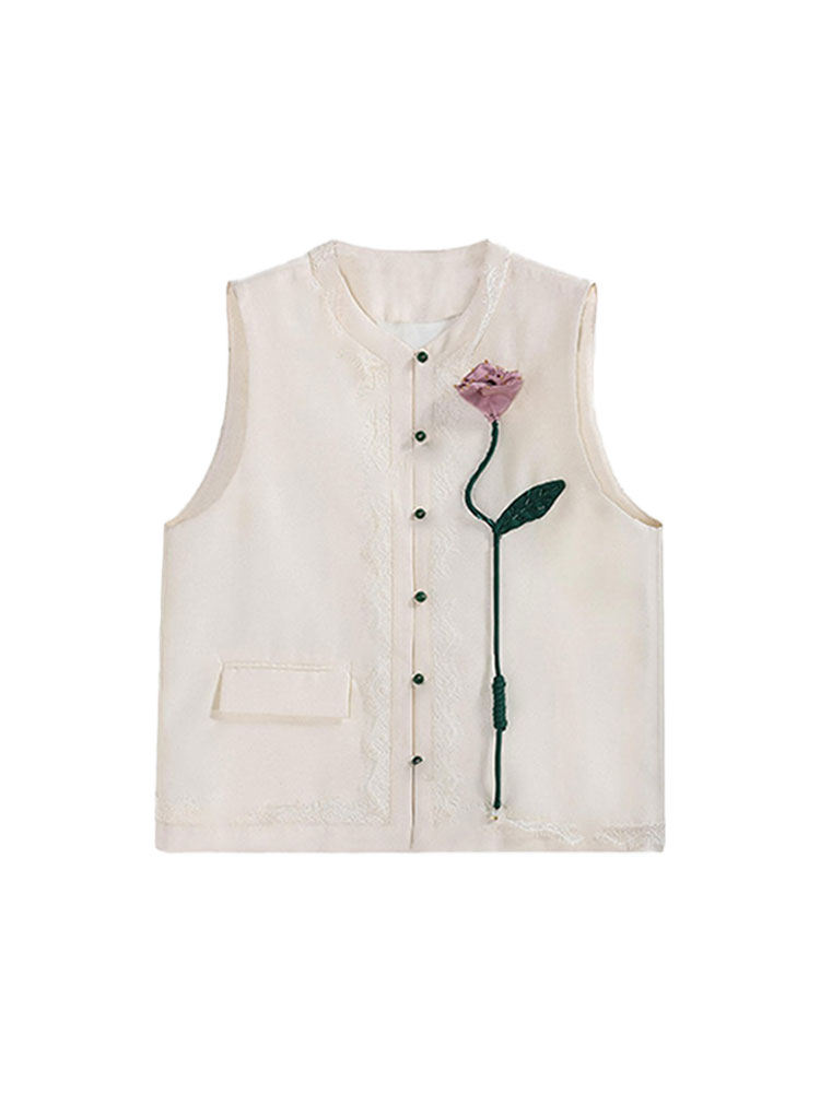 Handcrafted Rose Flower Embroi - đánh giá và giá Embroidery Rose