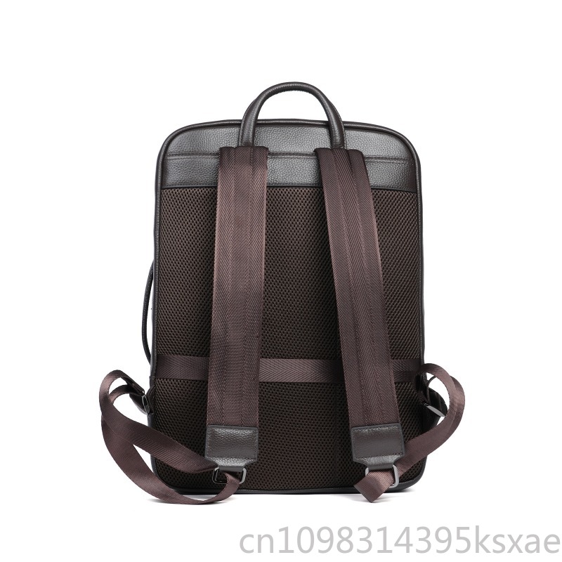 Men's Top Grain Leather Backpa - đánh giá và giá Embroidery Thread