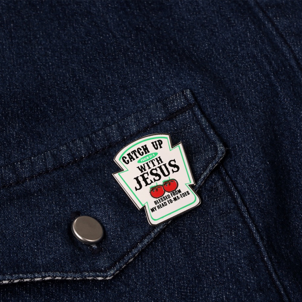 Catch Up With Jesus Christian  - đánh giá và giá Embroidery Jesus
