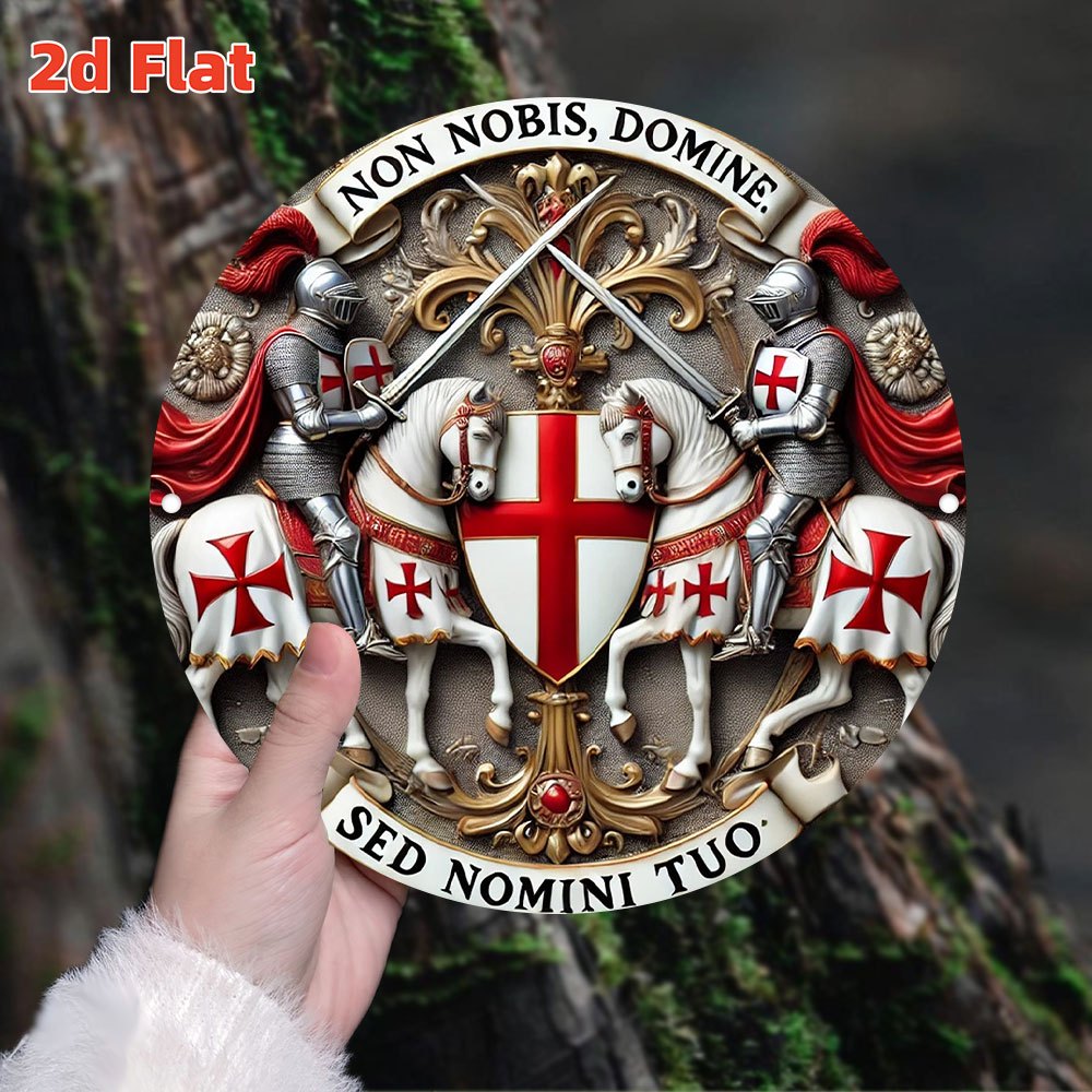 2D Flat Medieval Templar Knigh - đánh giá và giá Embroidery Legacy