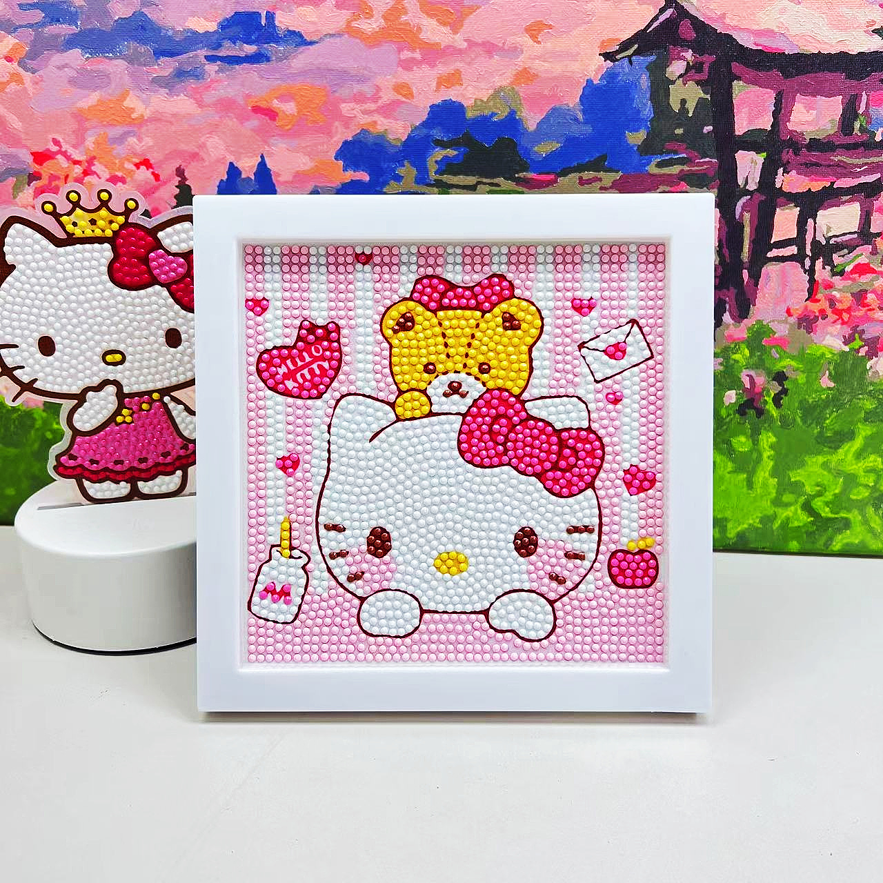Keeppley&Sanrio Hello Kitty Cr - đánh giá và giá Embroidery Gift Ideas