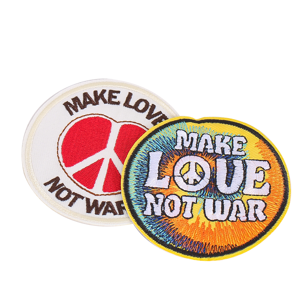 Anti War Make Love Not War Emb - đánh giá và giá Embroidery On Jeans