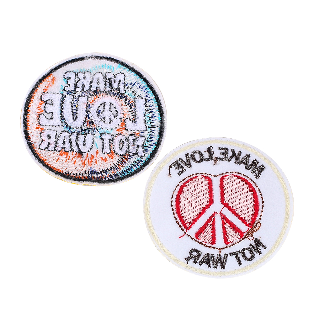 Anti War Make Love Not War Emb - đánh giá và giá Embroidery On Jeans