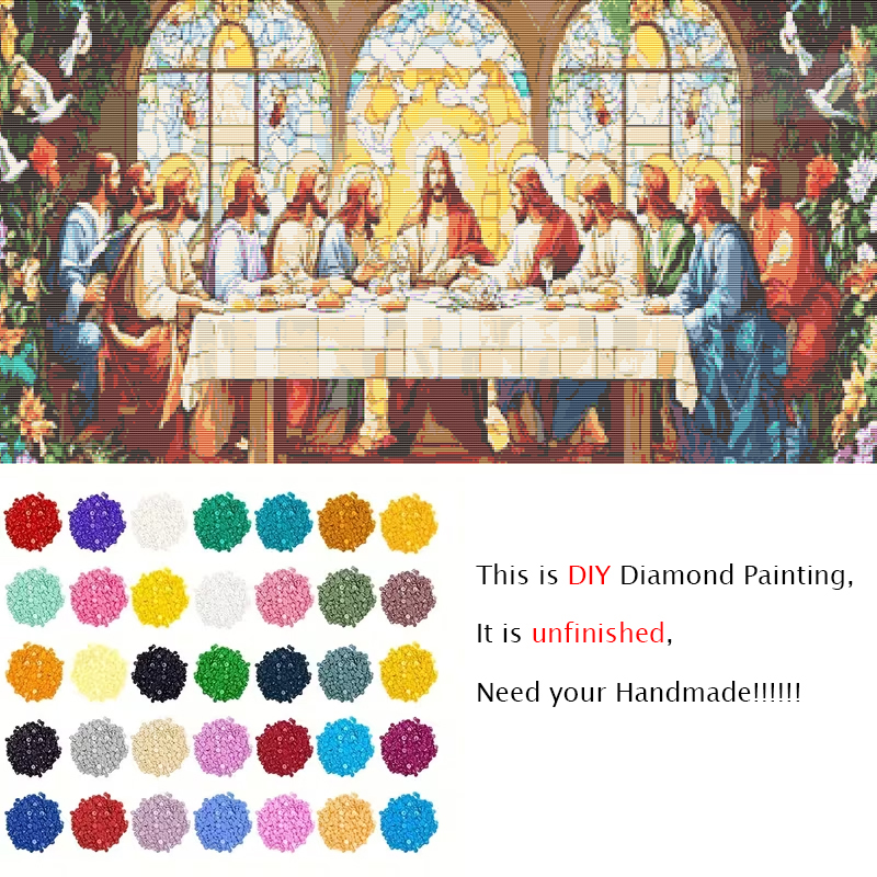 Lagre Size Famous Jesus Last S - đánh giá và giá Embroidery Jesus
