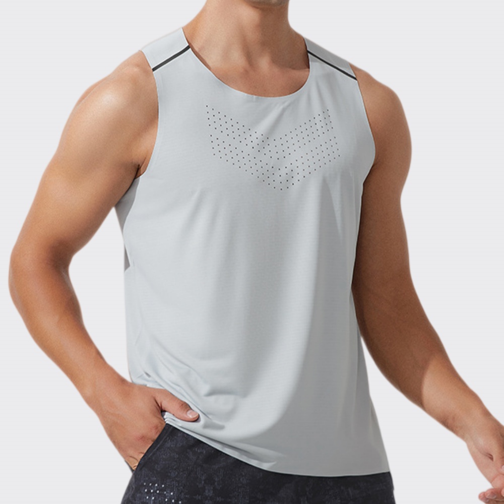 Men Gym Vest Quick Dry Running - đánh giá và giá Embroidery H&M