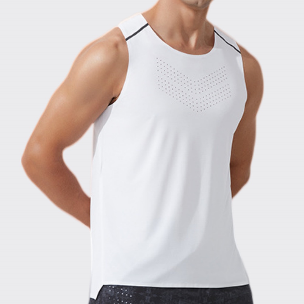 Men Gym Vest Quick Dry Running - đánh giá và giá Embroidery H&M