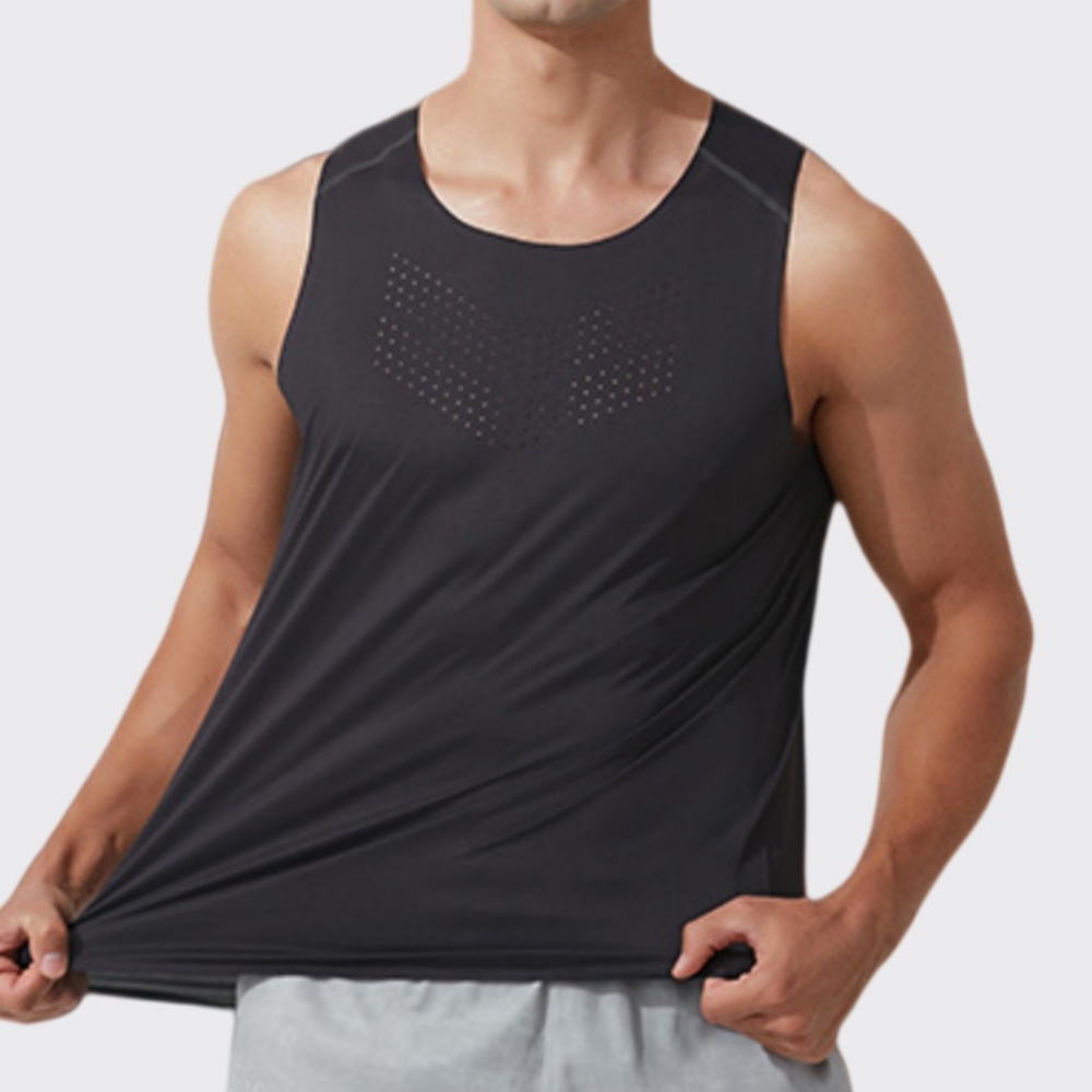 Men Gym Vest Quick Dry Running - đánh giá và giá Embroidery H&M