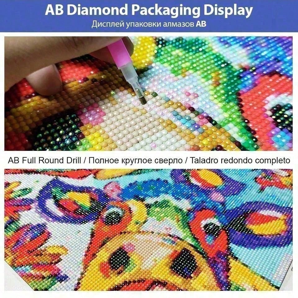 1 piece - 5D-DIY - Flocking cl - đánh giá và giá Embroidery Rose