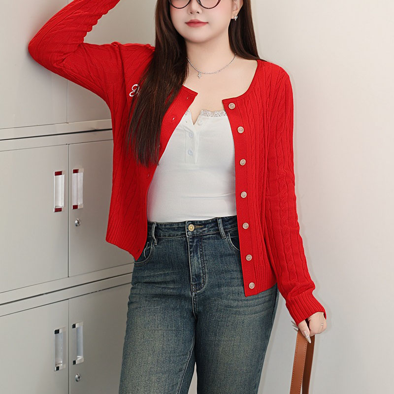 Fashion Plus Size Women's Swea - đánh giá và giá Embroidery Cardigan