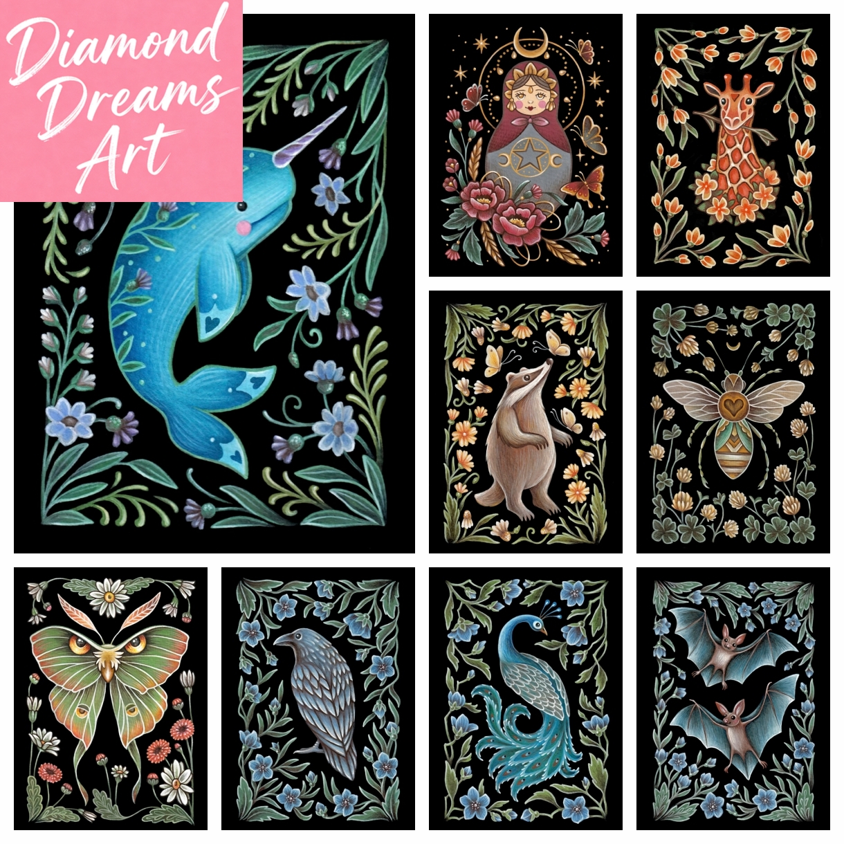 Frameless,5d DIY Diamond Art P - đánh giá và giá Embroidery H&M
