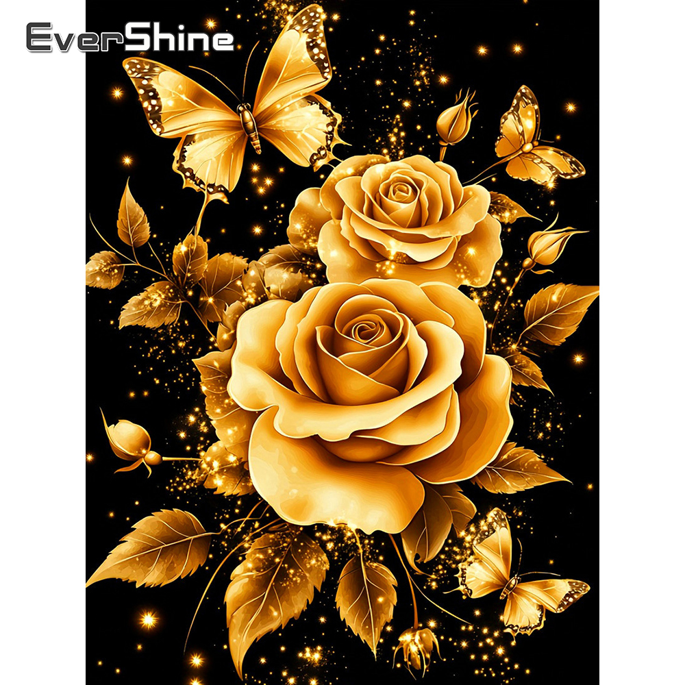 1PC frameless  Diamond Paintin - đánh giá và giá Embroidery Rose