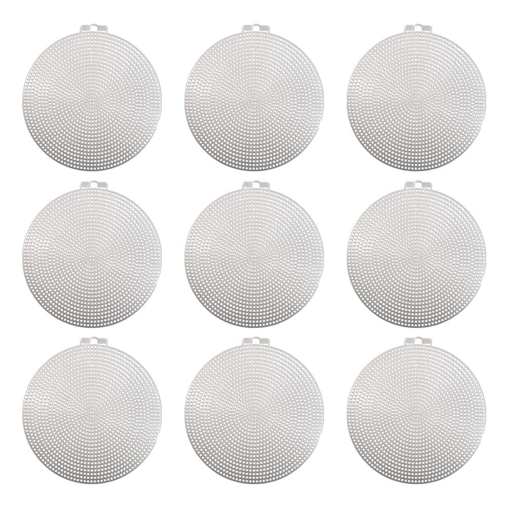 5 Pieces 14.7cm Round Plastic  - đánh giá và giá Embroidery H&M