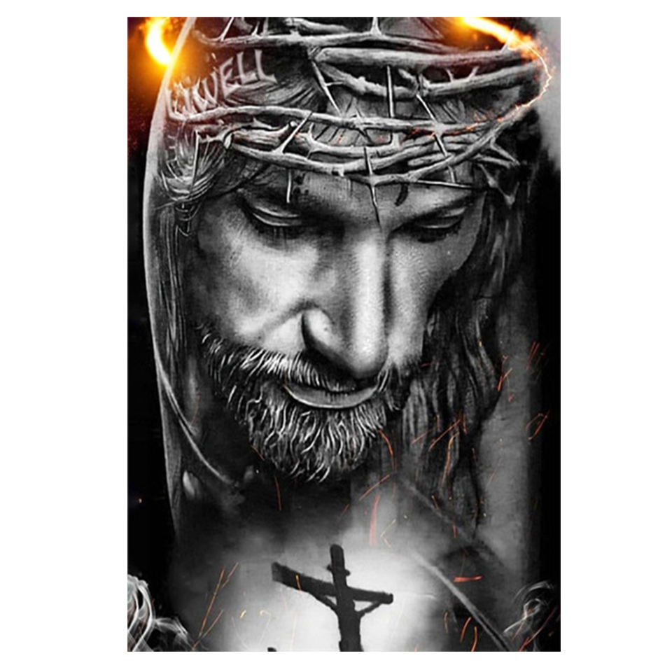 Jesus 5D DIY Diamond Painting  - đánh giá và giá Embroidery Jesus