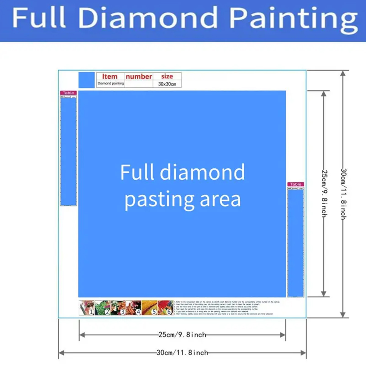 5D Diamond Painting Set, Color - đánh giá và giá Embroidery H&M