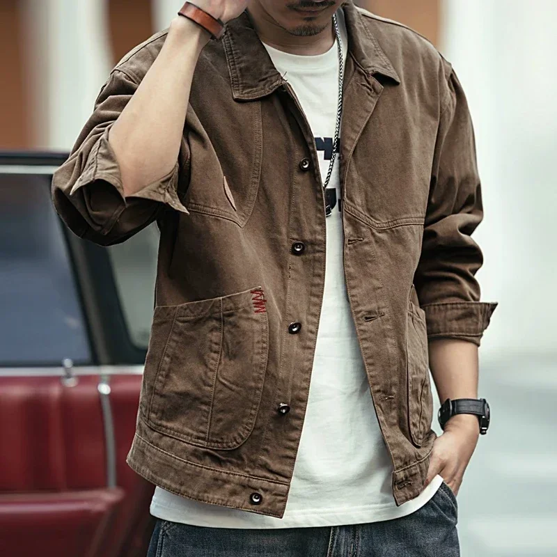 Button Jeans Coat Men Black Ca - đánh giá và giá Embroidery On Jeans