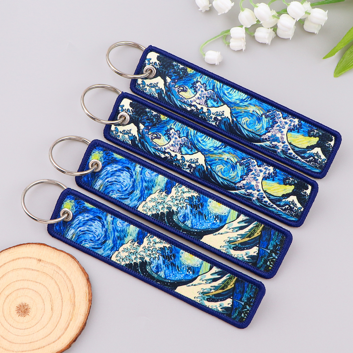 Van Gogh Embroidery Key Fobs K - đánh giá và giá Embroidery Gift Ideas