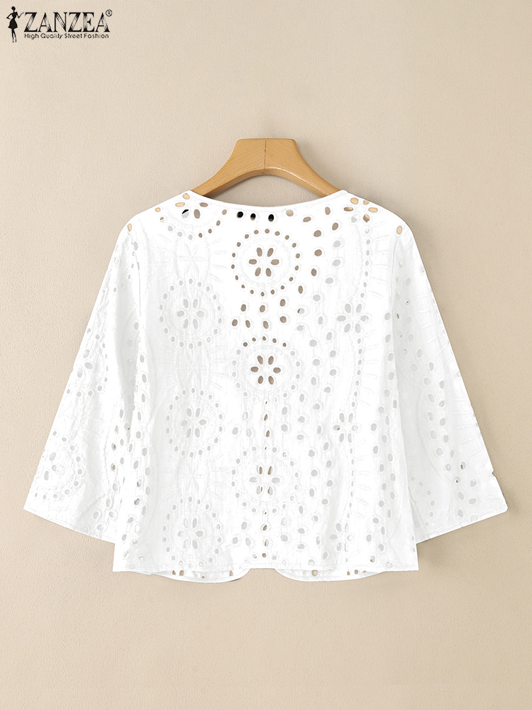 Stylish Autumn Hollow Out Card - đánh giá và giá Embroidery Cardigan