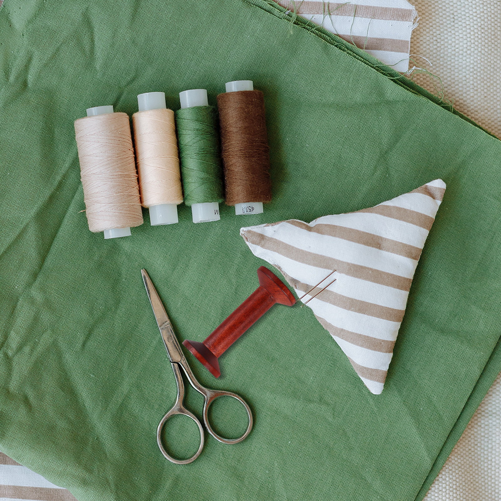 6Pcs Wooden Empty Spools for C - đánh giá và giá Embroidery Thread