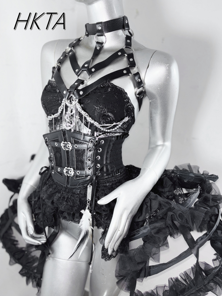 Dark Style Goth Metal Chain Wa - đánh giá và giá Embroidery Rose