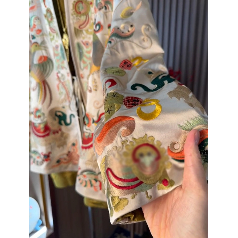 New Chinese Style Kimono Cardi - đánh giá và giá Embroidery A
