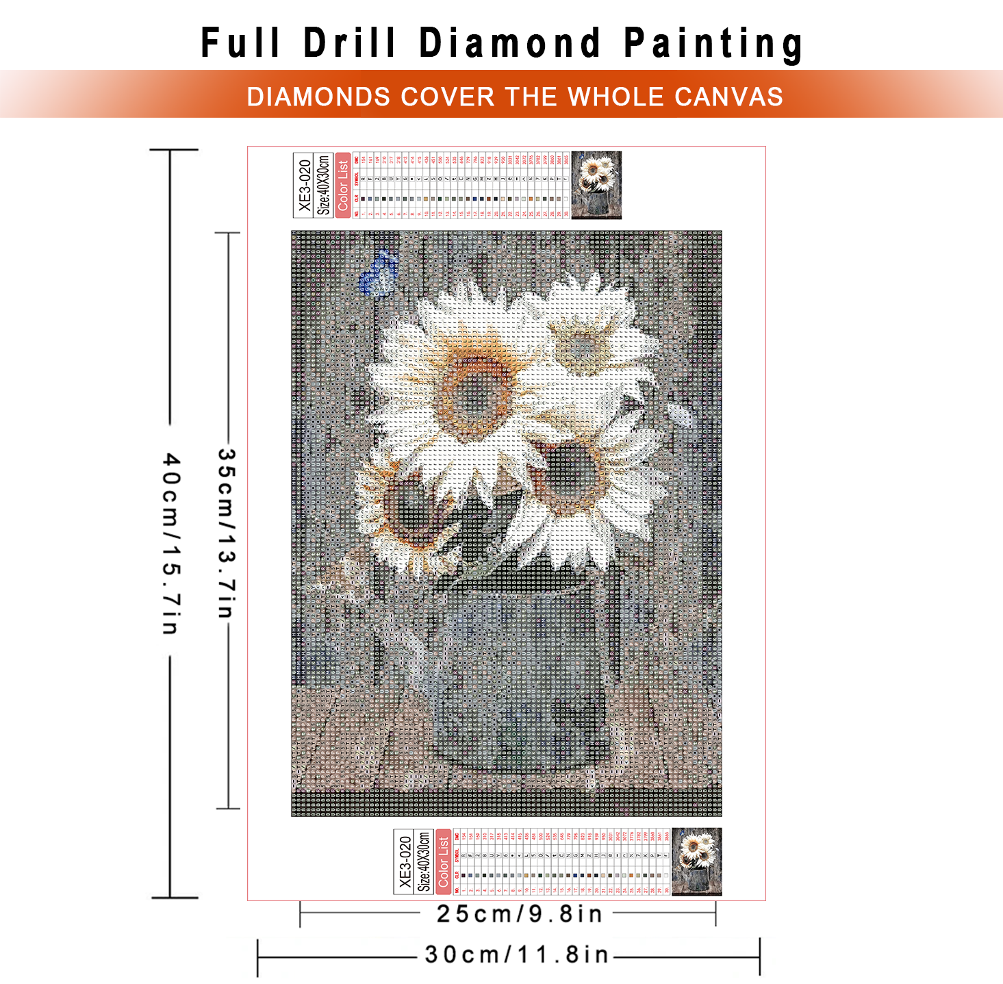 1pc frameless  Diamond Paintin - đánh giá và giá Embroidery Rose