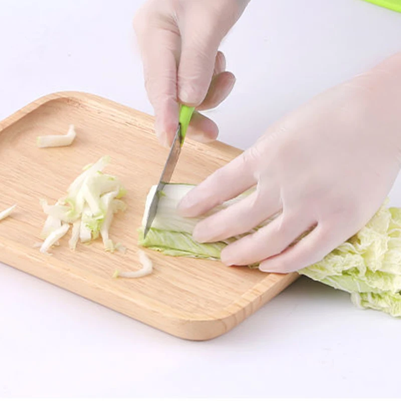 100 piece disposable gloves TP - đánh giá và giá Embroidery Kitchen