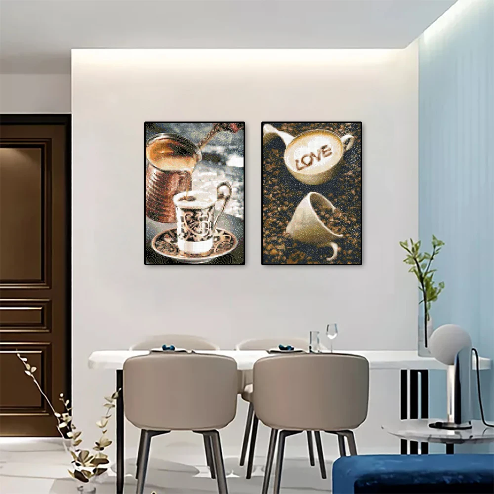 DIY 5D Diamond Painting Kitche - đánh giá và giá Embroidery Kitchen