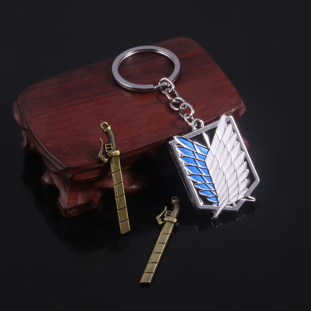 Anime Attack On Titan Keychain - đánh giá và giá Embroidery Legacy