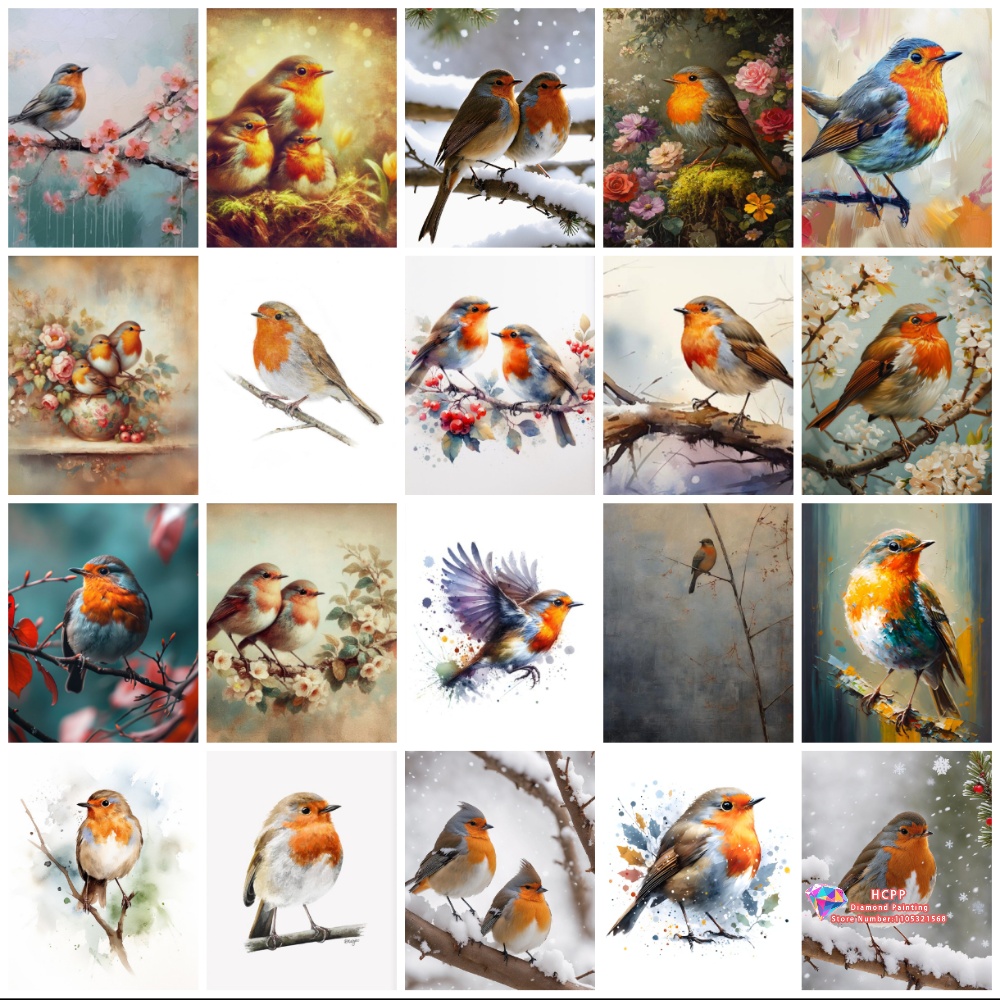 unframe Robin Bird Cute Robin  - đánh giá và giá Embroidery Gift Ideas
