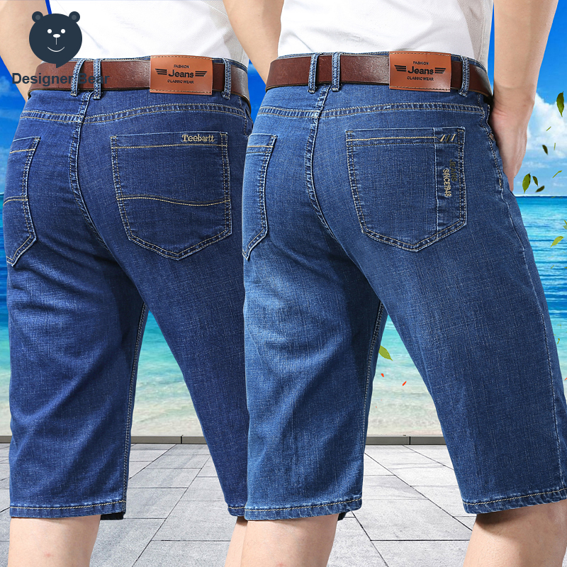 Summer Thin Men's Denim Knee L - đánh giá và giá Embroidery On Jeans