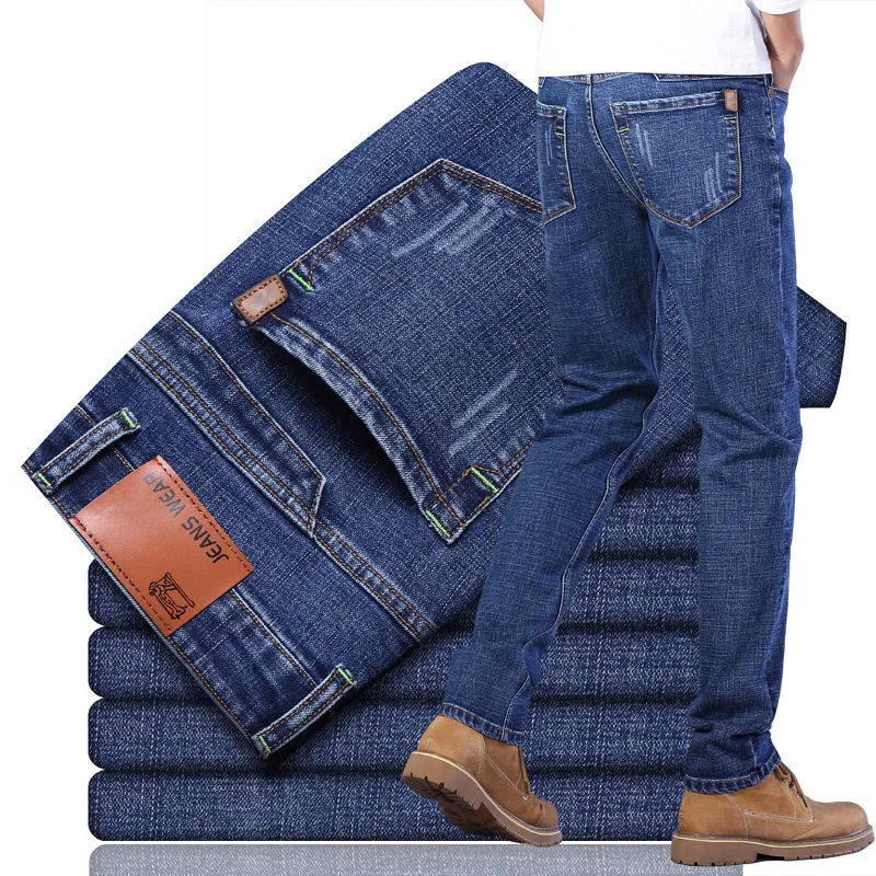 2025 Men New 28-40 Men's Class - đánh giá và giá Embroidery On Jeans