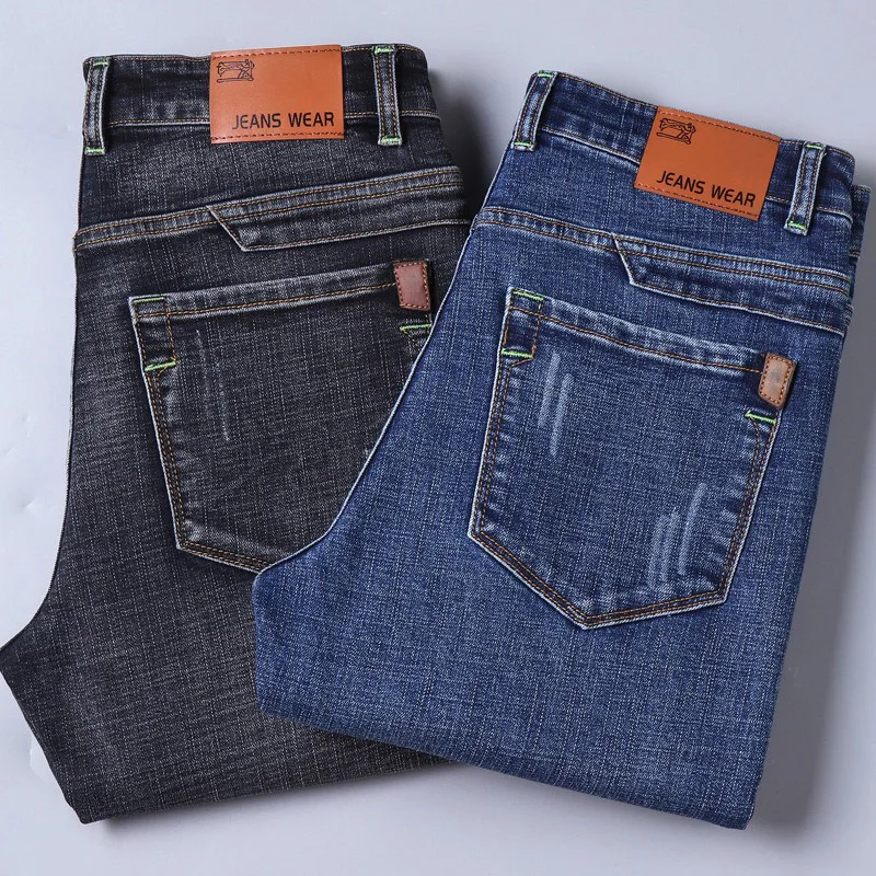 2025 Men New 28-40 Men's Class - đánh giá và giá Embroidery On Jeans