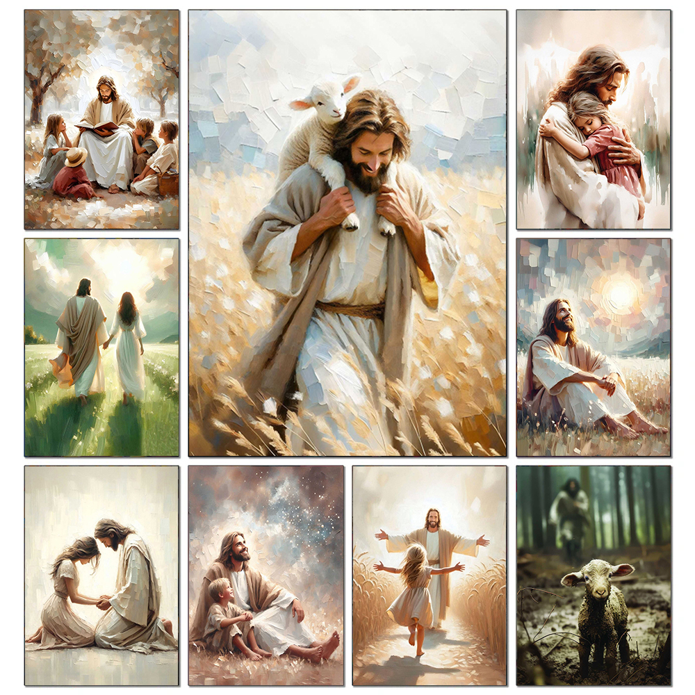 Jesus Christ Diamond Art Paint - đánh giá và giá Embroidery Jesus