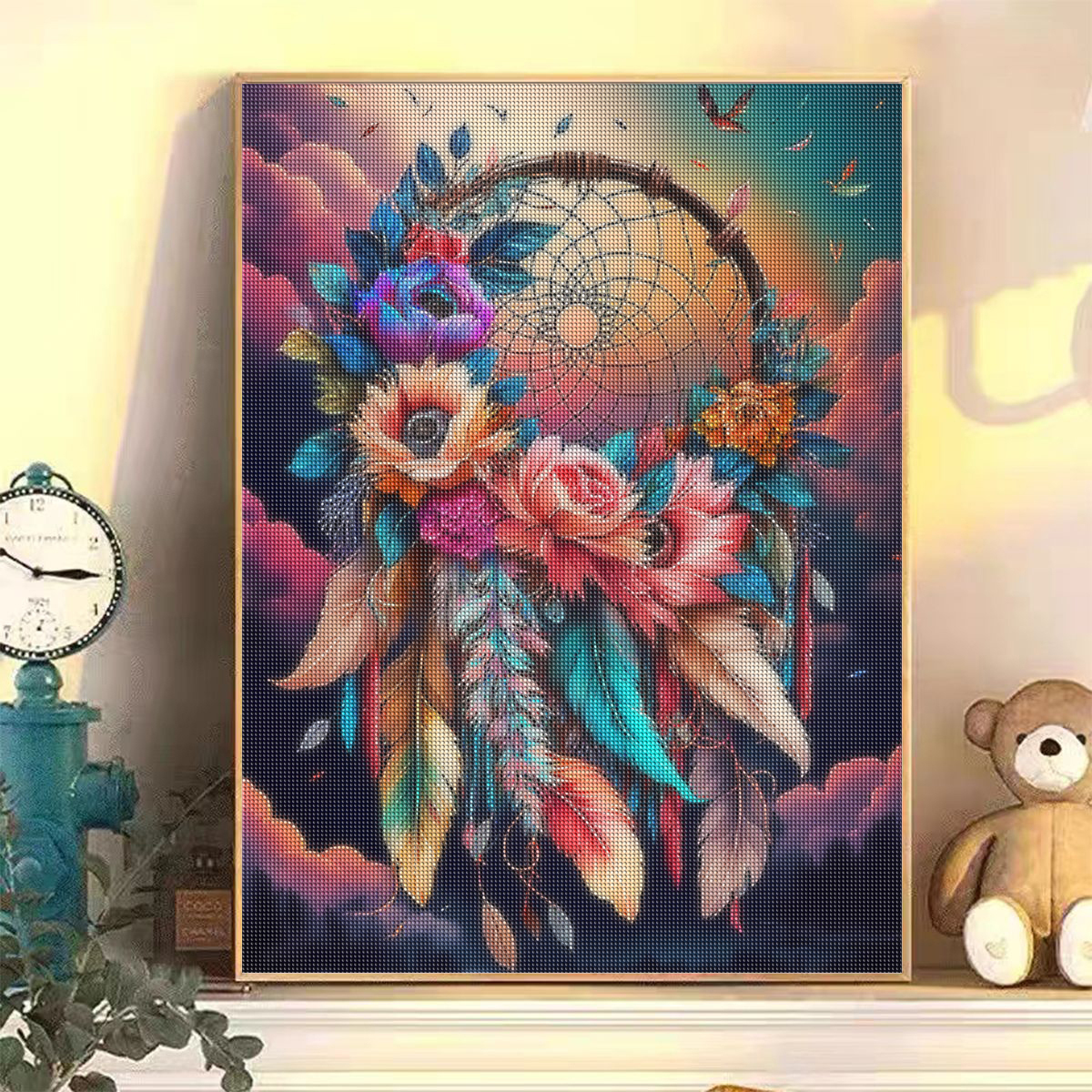 Frameless, Diamond Painting Dr - đánh giá và giá Embroidery Rose