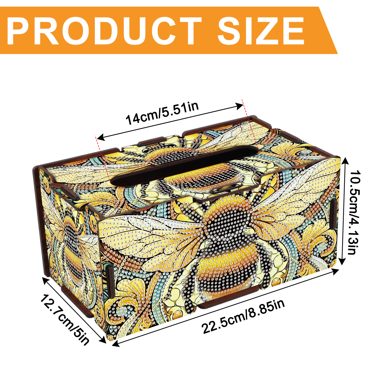 Diamond Art Painting Tissue Bo - đánh giá và giá Embroidery Gift Ideas